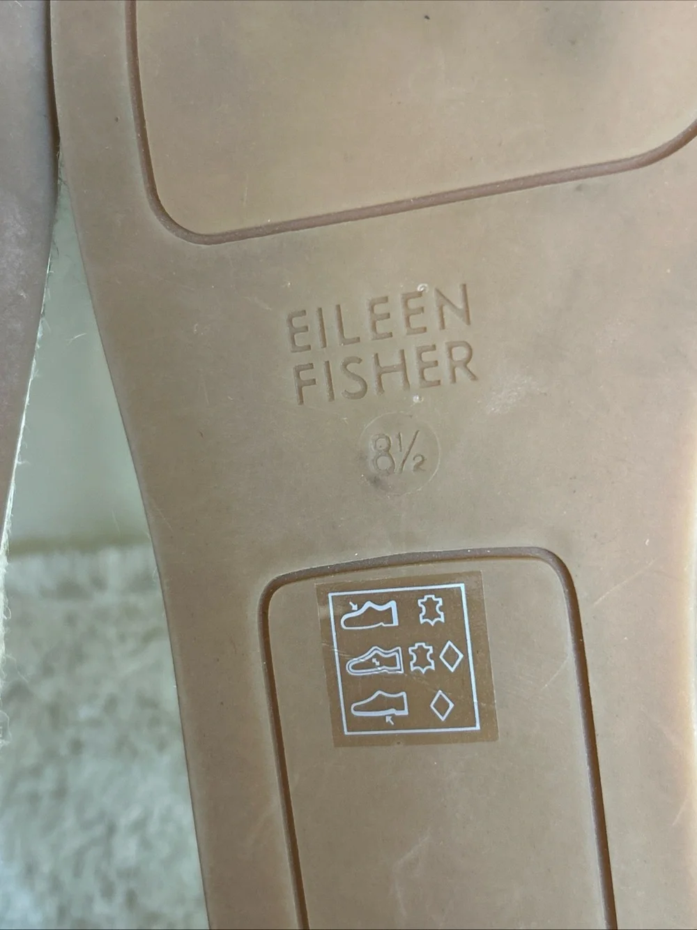 New Eileen Fisher Womens Lala Ankle Sandal 8.5 Jute Espadrille Flat Zip